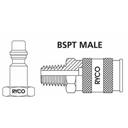 AIR COUPLING RYCO 500 SERIES M