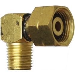 LPG ADAPTOR 1/4BSPM - 90DEG