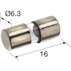 NARVA FUSE GLASS 1AG 3A 5PK