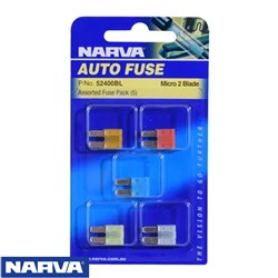 NARVA FUSE MICRO 2 BLADE 5PK