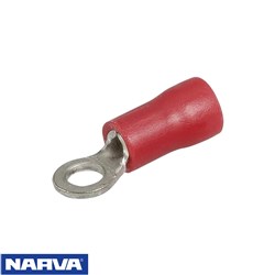 NARVA RING TERMINAL RED PK25