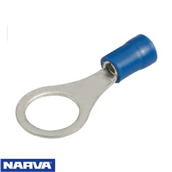 NARVA RING TERMINAL BLUE PK12