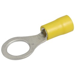 NARVA RING TERMINAL YELLOW M9.
