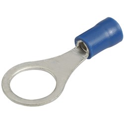 NARVA RING TERMINAL BLUE M9.5