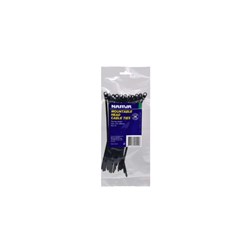 ZIP TIE BLACK 4.8X200MM PK25