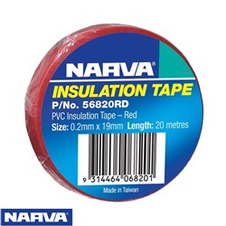 NARVA PVC RED ELECTRICAL TAPE