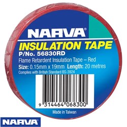 NARVA RED TAPE 19MMX20M PK1