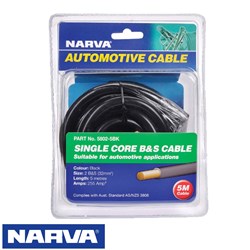 BATTERY CABLE BLACK 2B&S 5M
