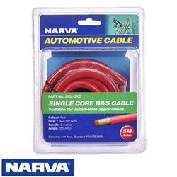 BATTERY CABLE RED 2B&S 5M