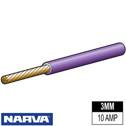 AUTOMOTIVE CABLE VIOLET3MM 30M