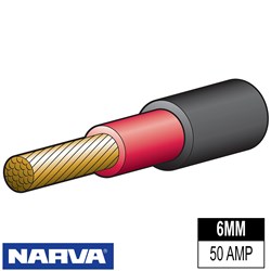 AUTO CABLE D/INSULATED 6MM 30M