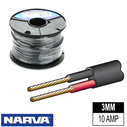 CABLE 3MM TWIN SHEATH 30M