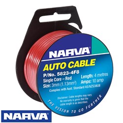 NARVA SPEAKER CABLE 3MMX4M