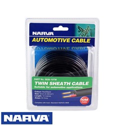 CABLE TWIN SHEATH 6MM 10M