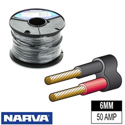 CABLE TWIN SHEATH 6MM 30M