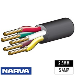 NARVA CABLE 5 CORE 2.5MMX30MTR
