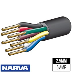 NARVA CABLE 7 CORE 2.5MMX30MTR