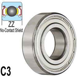 RADIAL BALL BEARING 15MM
