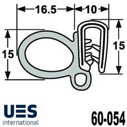 PINCHWELD SEAL 15MM BULB X 3M