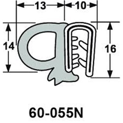 PINCHWELD SEAL 14MM BULB X 3M