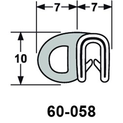 PINCHWELD SEAL 10MM BULB X 5M