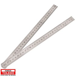 TOLEDO FOLDING S/STEEL RULE