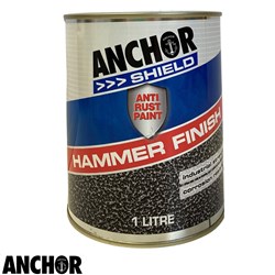 HAMMER FINISH CHARCOAL 1L