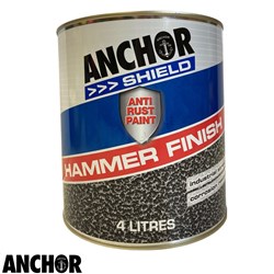 HAMMER FINISH CHARCOAL 4L