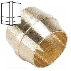 BRASS NTA SLEEVE AIR BRAKE 1/2