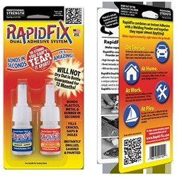 RAPIDFIX DUAL ADHESIVE SYSTEM