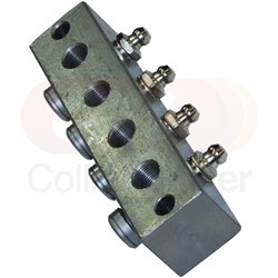 GREASE HEADER BLOCK 4 PORT