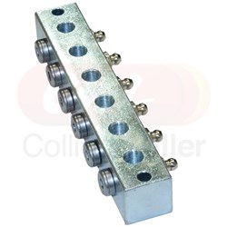 GREASE HEADER BLOCK 6 PORT