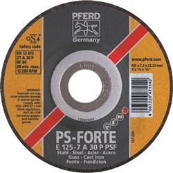 PFERD 125MM GRIND DISC STEEL