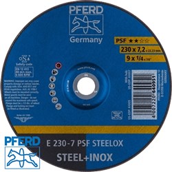 PFERD 230MM GRIND DISC INOX