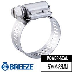 BREEZE HOSE CLAMP 59-83MM