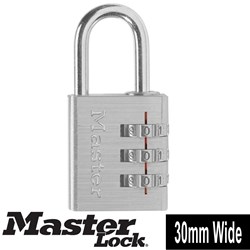BRASS PADLOCK 30MM SINGLE PACK