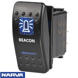 NARVA SEALD ROCKER SWITCH BLUE