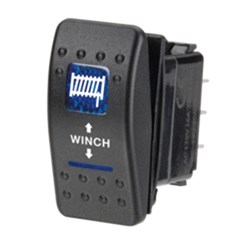 NARVA ROCKER SWITCH BLUE LED