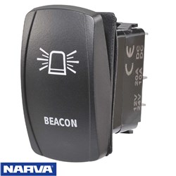 NARVA SEALED ROCKER AMBER LED