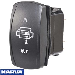 NARVA SEALD SWITCH ROCKER BLUE