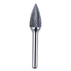 CARBIDE BURR 12MM 'TREE SHAPE'