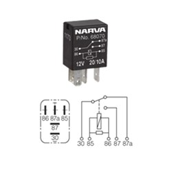 NARVA RELAY 5 PIN 12V
