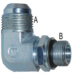 HYD JIC/MET ELBOW 90' M/M