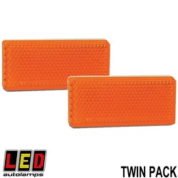 LED AUTO REFLECTOR PK2 AMBER