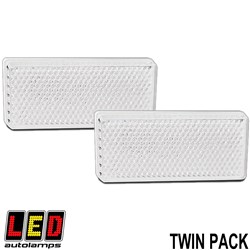 LED AUTO REFLECTOR PK2 WHITE