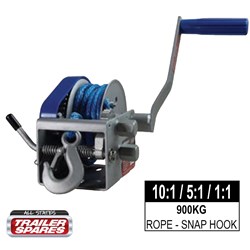 3 SPEED WINCH 10:1 / 5:1 / 1:1