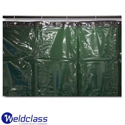WELDING CURTAIN GREEN 1.8X1.8M