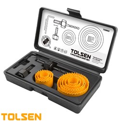 TOLSEN HOLE SAW SET 11 PIECE