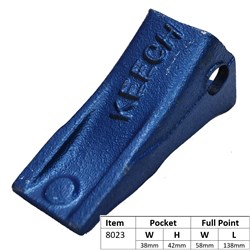 SPADE TOOTH SHORT 23 SERIES