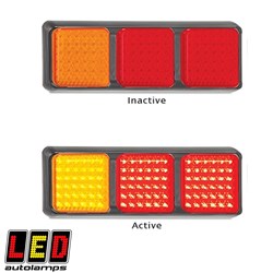 LED STOP-TAIL-INDICATOR LAMP